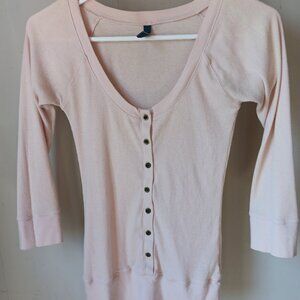 Old Navy 3/4 sleeve small button down shirt